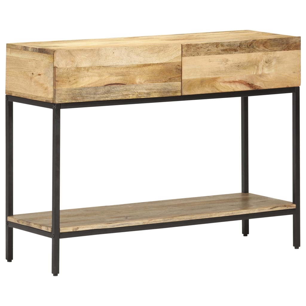 Konsolentisch 100x35x76 cm Mango Massivholz