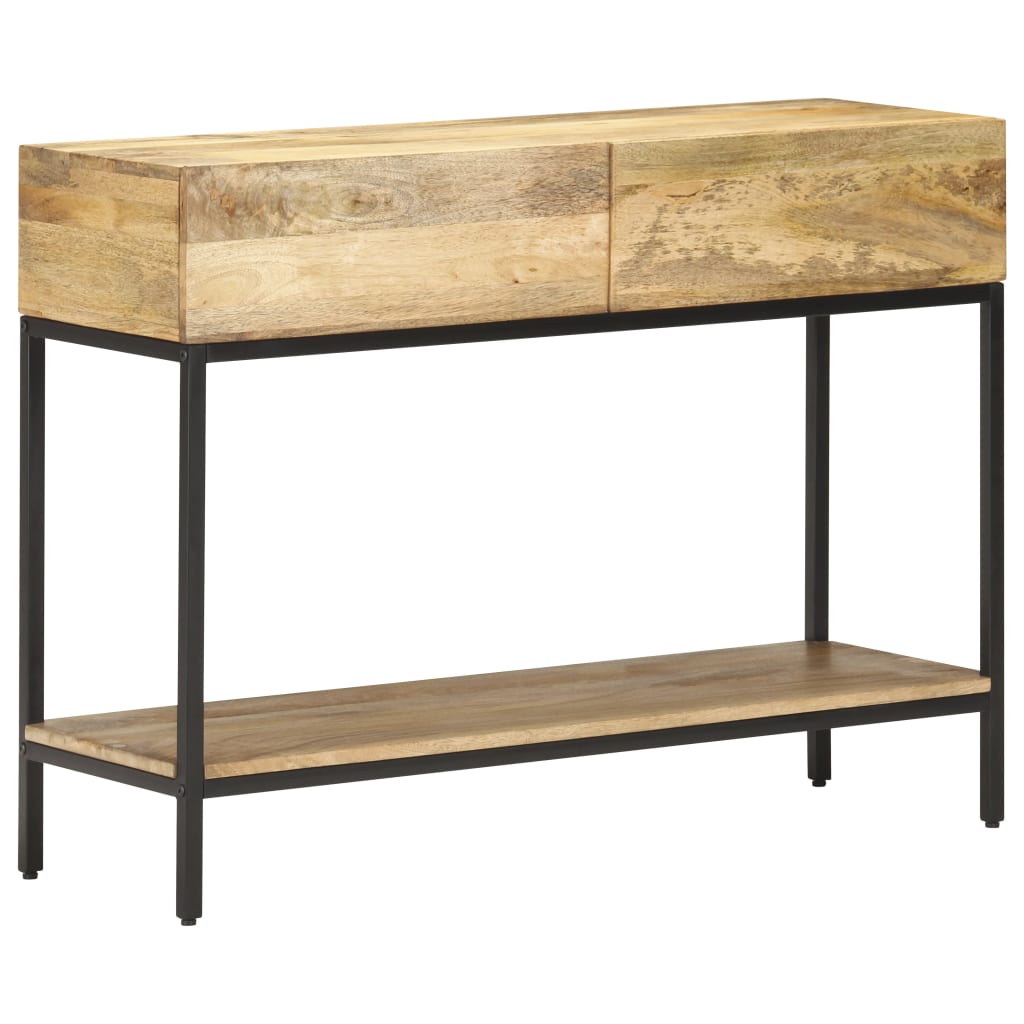 Konsolentisch 100x35x76 cm Mango Massivholz