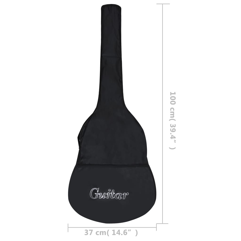 Klassikgitarre für Anfänger mit Tasche 4/4 39"