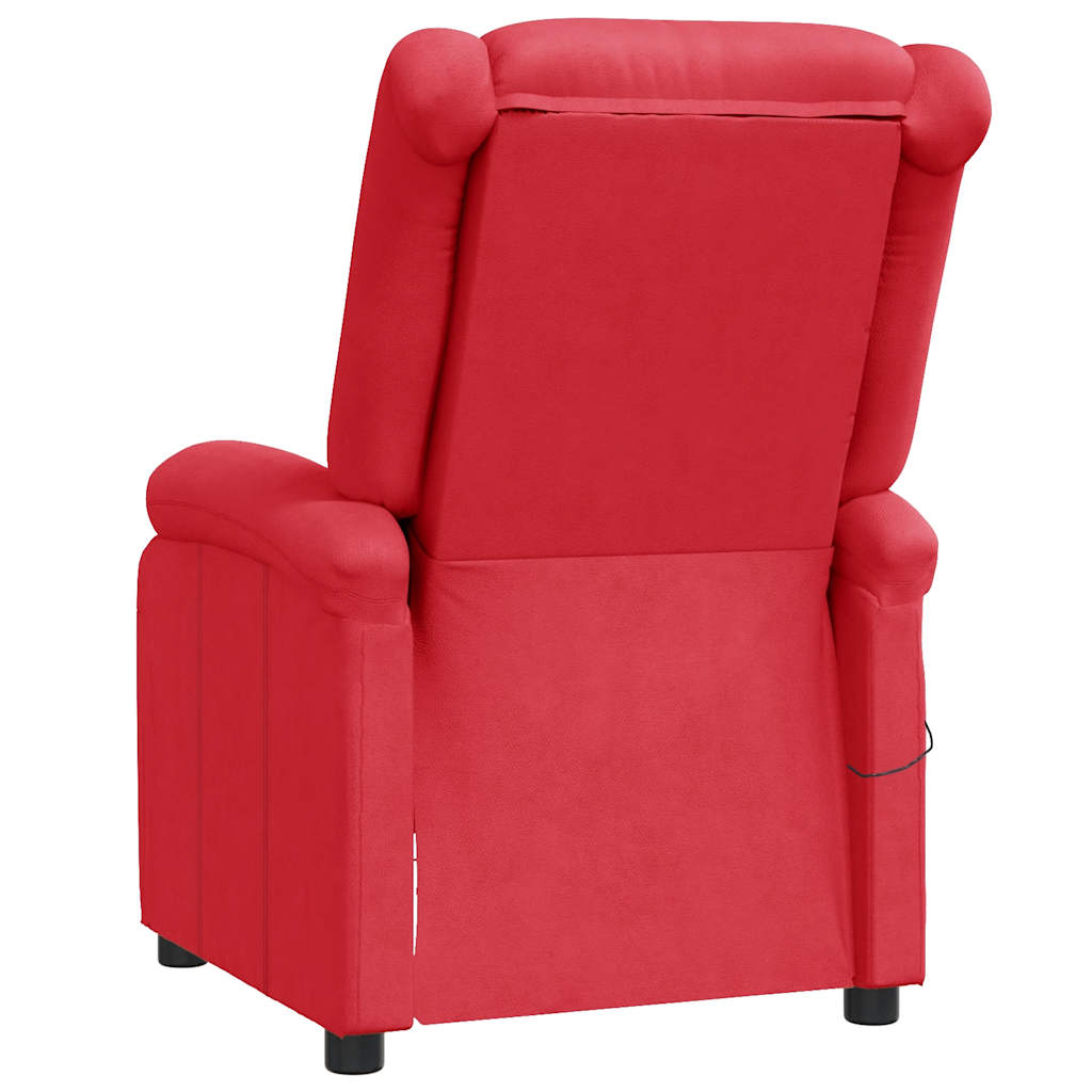Relaxsessel Rot Kunstleder