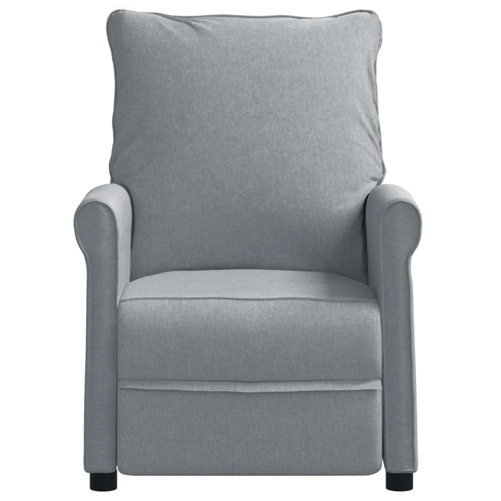 Relaxsessel Hellgrau Stoff