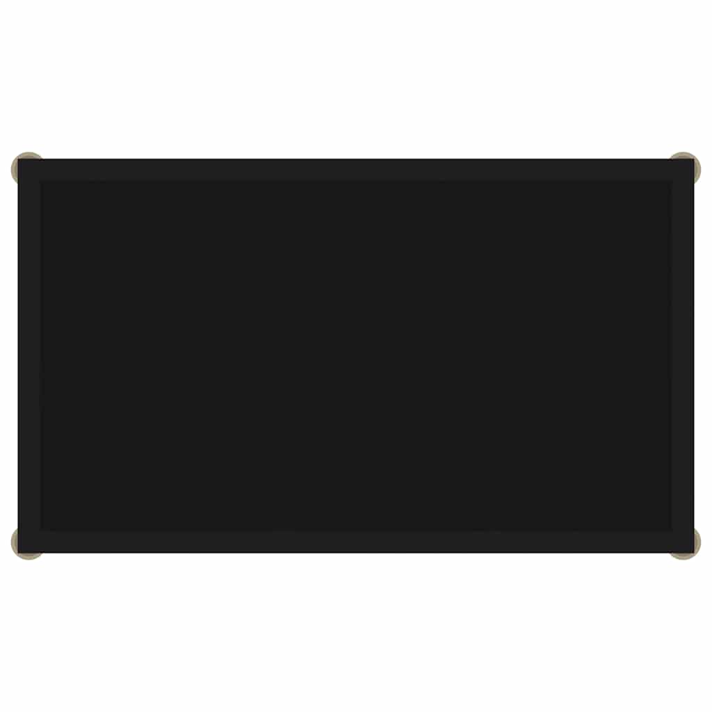 Konsolentisch Schwarz 60x35x75 cm Hartglas