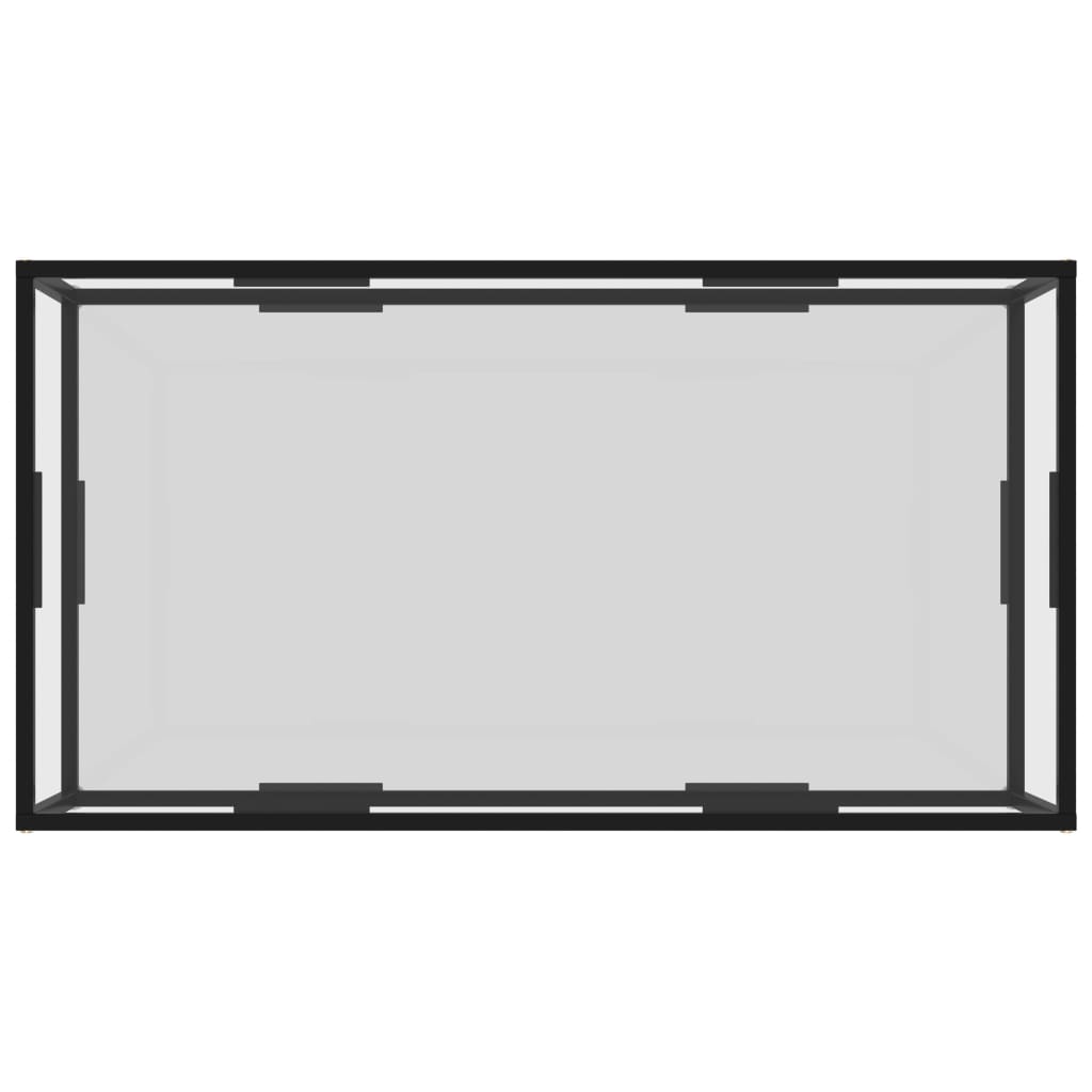 Couchtisch Transparent 120x60x35 cm Hartglas