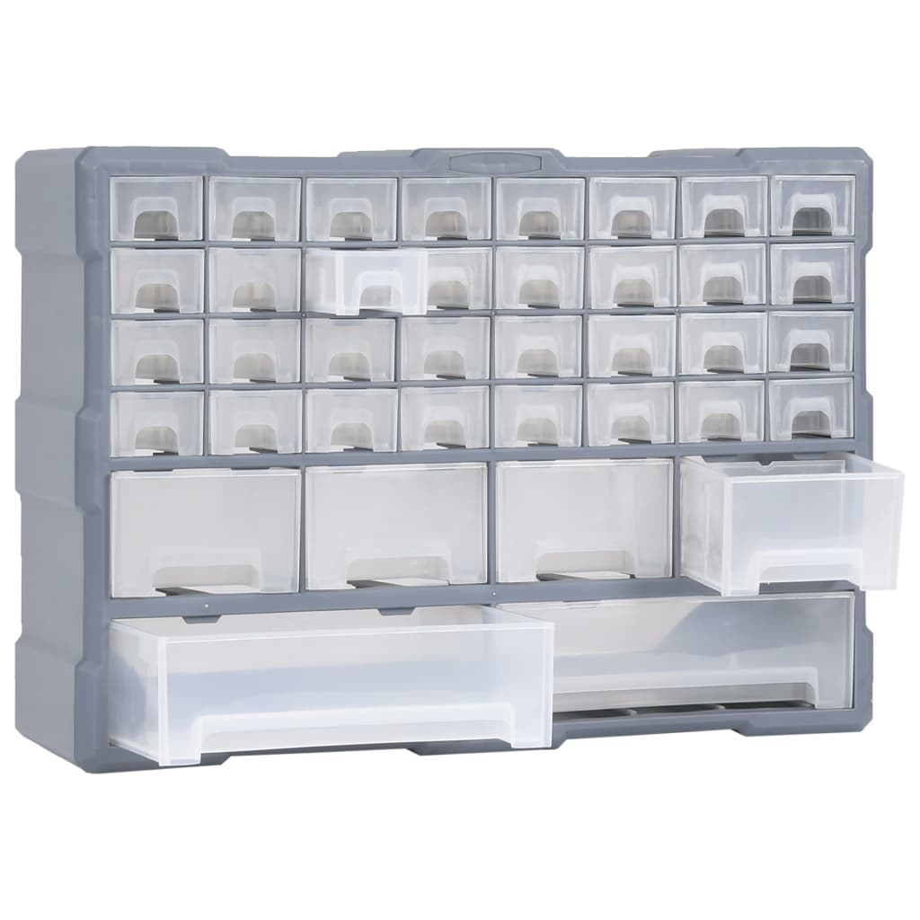 Multi-Schubladen-Organizer mit 38 Schubladen 52x16x37,5 cm