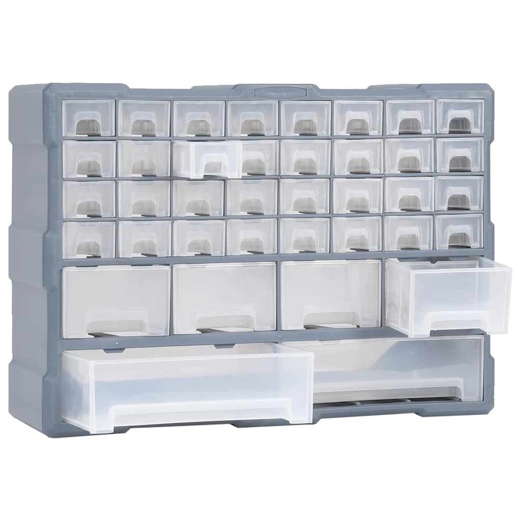 Multi-Schubladen-Organizer mit 38 Schubladen 52x16x37,5 cm