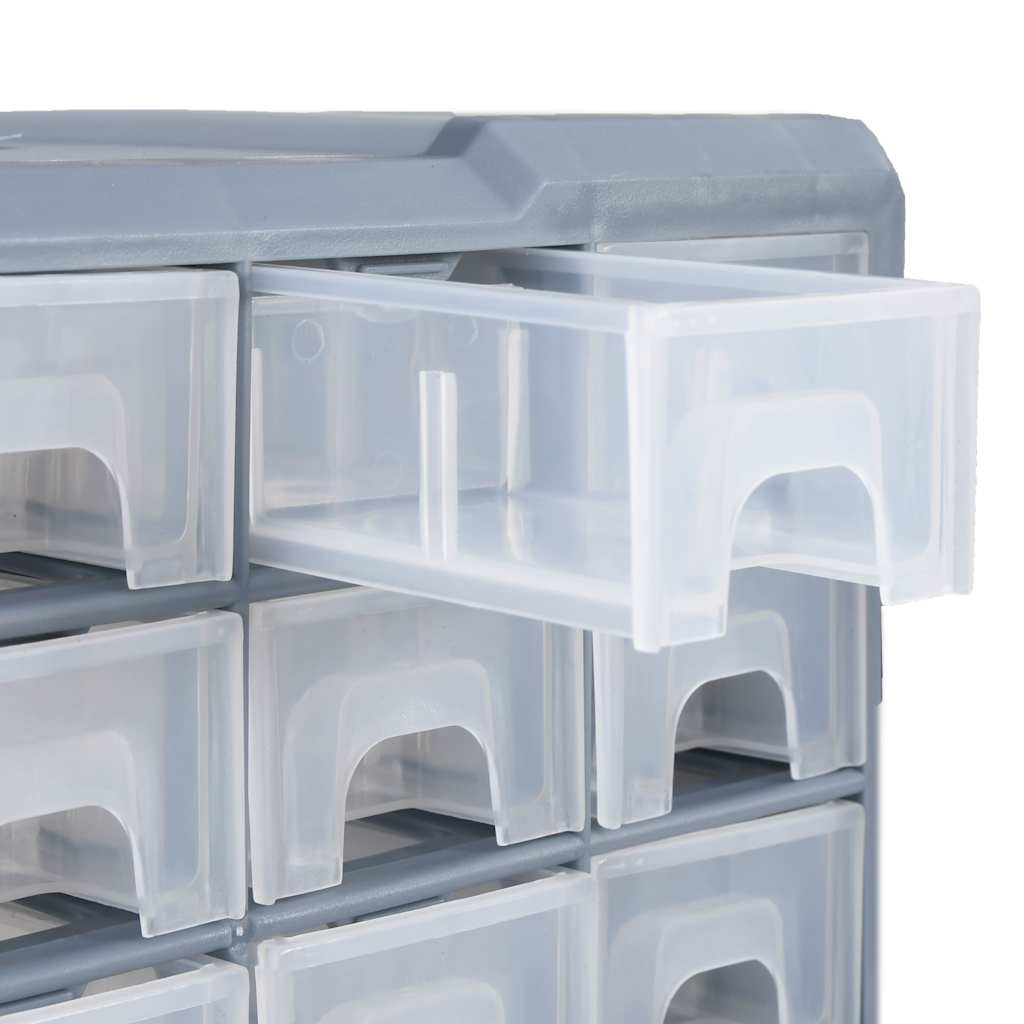 Multi-Schubladen-Organizer mit 38 Schubladen 52x16x37,5 cm