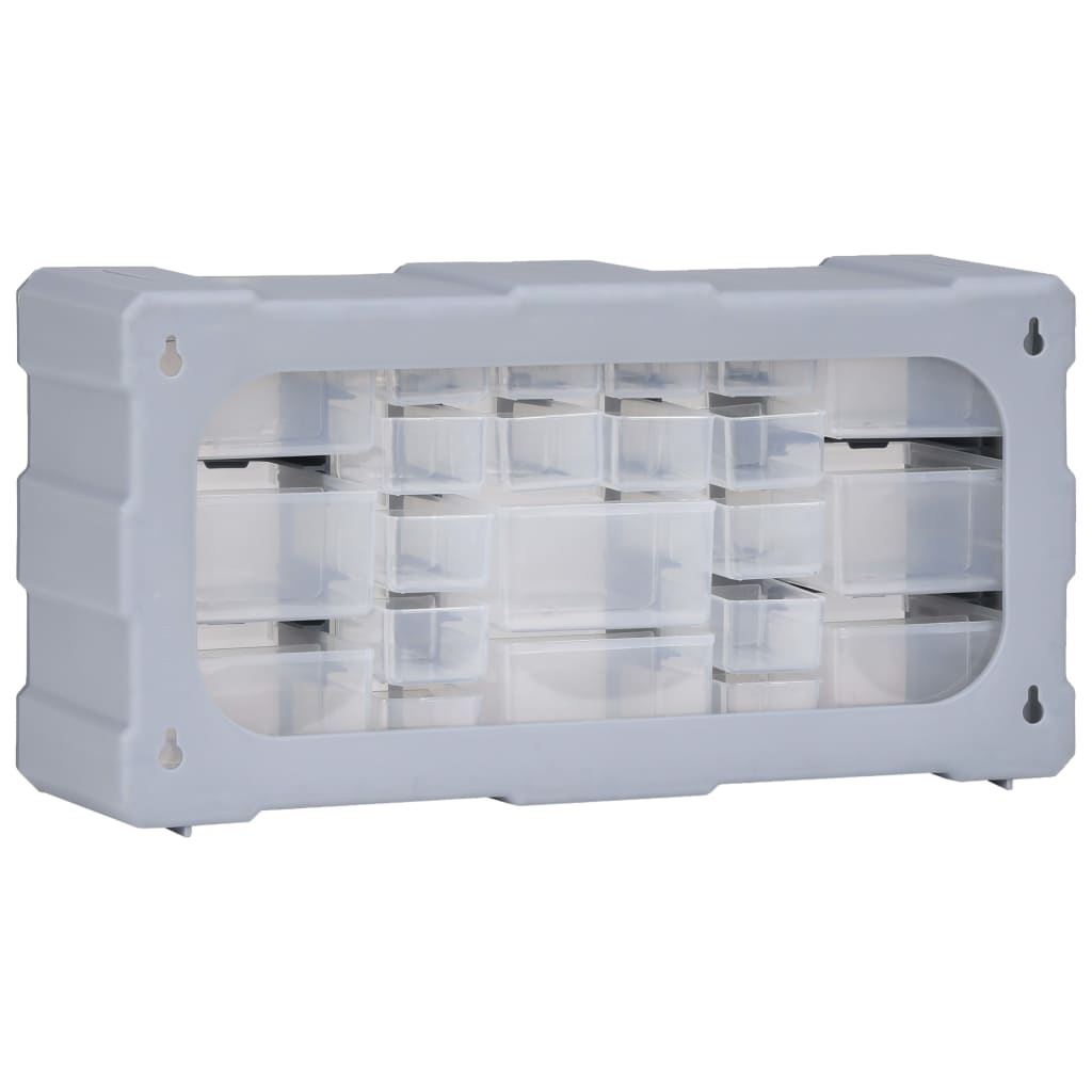 Multi-Schubladen-Organizer mit 22 Schubladen 49x16x25,5 cm