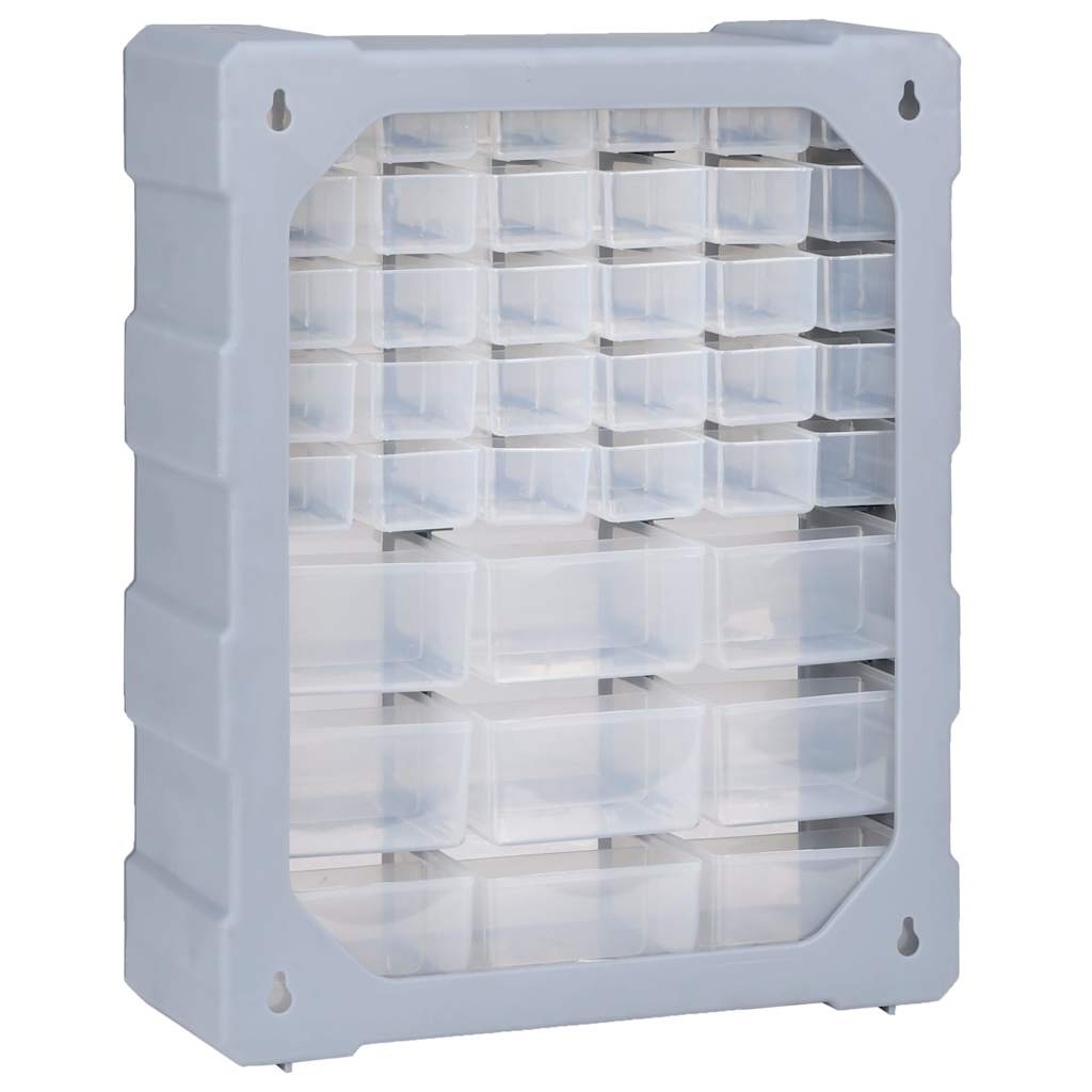 Multi-Schubladen-Organizer mit 39 Schubladen 38x16x47 cm