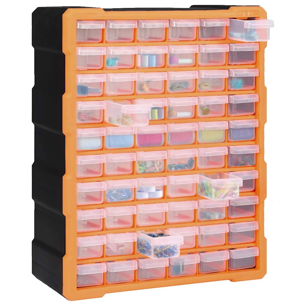 Multi-Schubladen-Organizer mit 60 Schubladen 38x16x47,5 cm