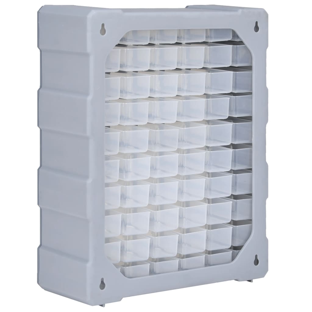 Multi-Schubladen-Organizer mit 60 Schubladen 38x16x47,5 cm