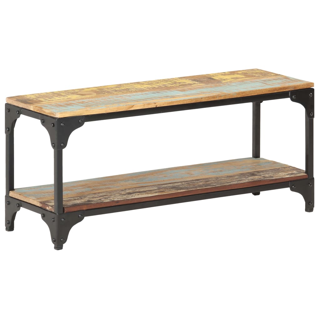 Table basse 90x30x40 cm Bois massif recyclé