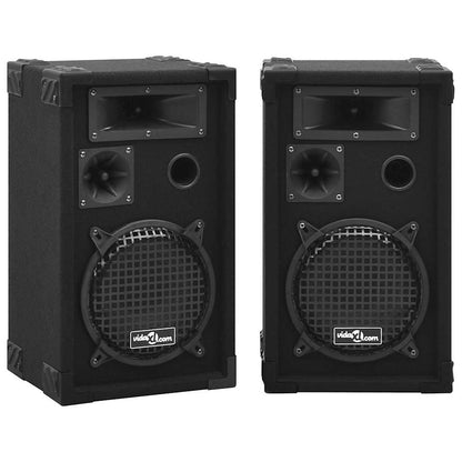 Professionelle HiFi-/Bühnen-Lautsprecher Passiv 2 Stk. 800 W