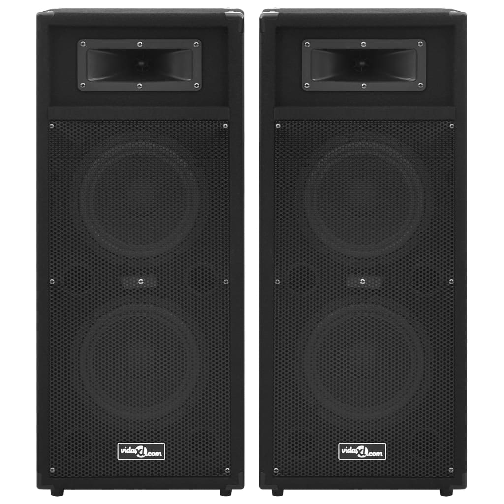 Professionelle HiFi-/Bühnen-Lautsprecher Passiv 2 Stk. 1000 W