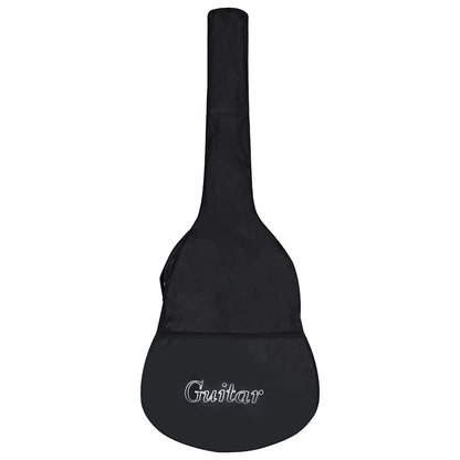 Klassikgitarre für Anfänger mit Tasche Schwarz 3/4 36