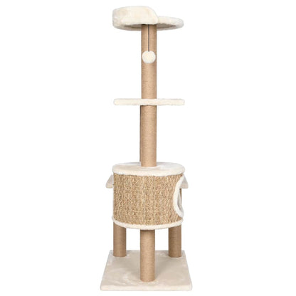 Katzen-Kratzbaum 123 cm Seegras