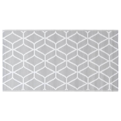 Outdoor-Teppich ARAKIL Grau 120x180 cm PP