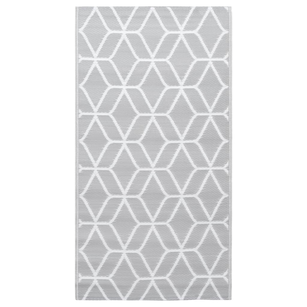 Outdoor-Teppich ARAKIL Grau 160x230 cm PP