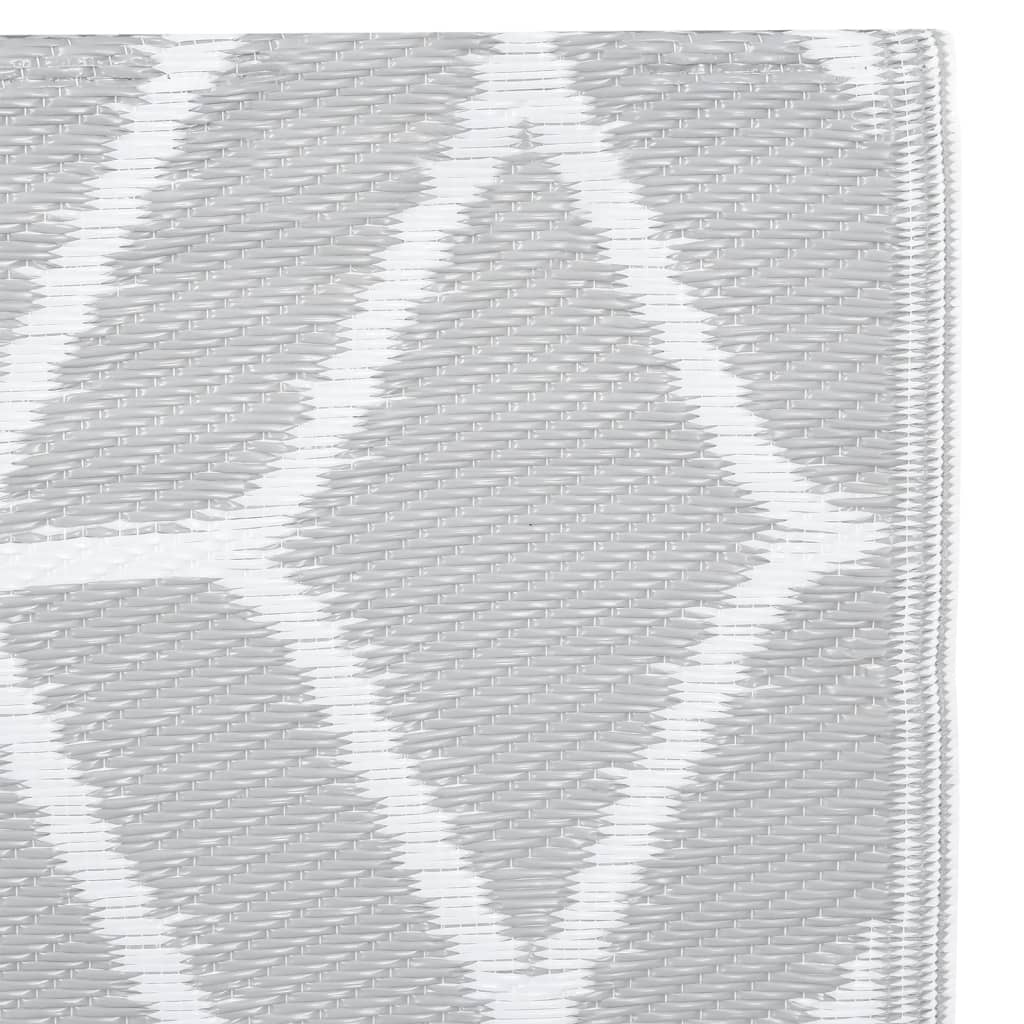 Outdoor-Teppich ARAKIL Grau 160x230 cm PP
