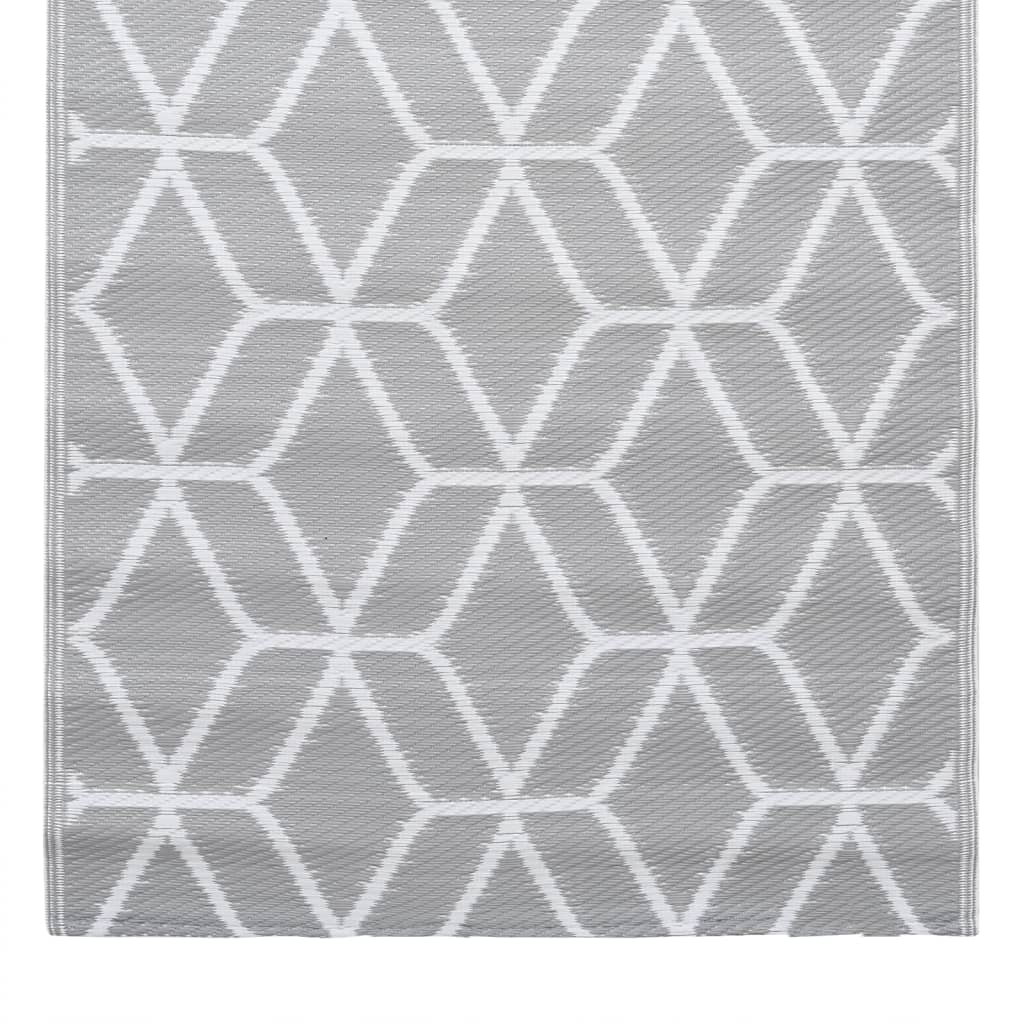 Outdoor-Teppich ARAKIL Grau 160x230 cm PP