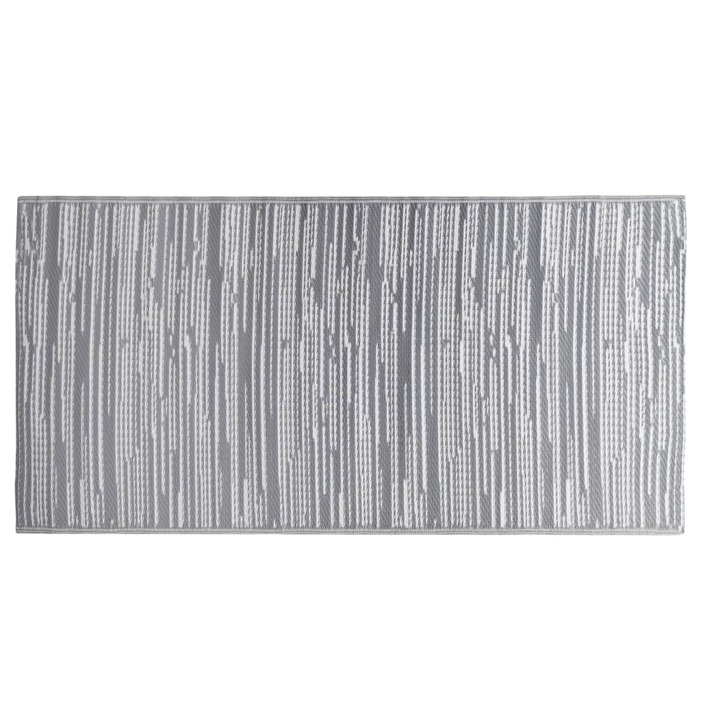 Outdoor-Teppich ARAKIL Grau 160x230 cm PP