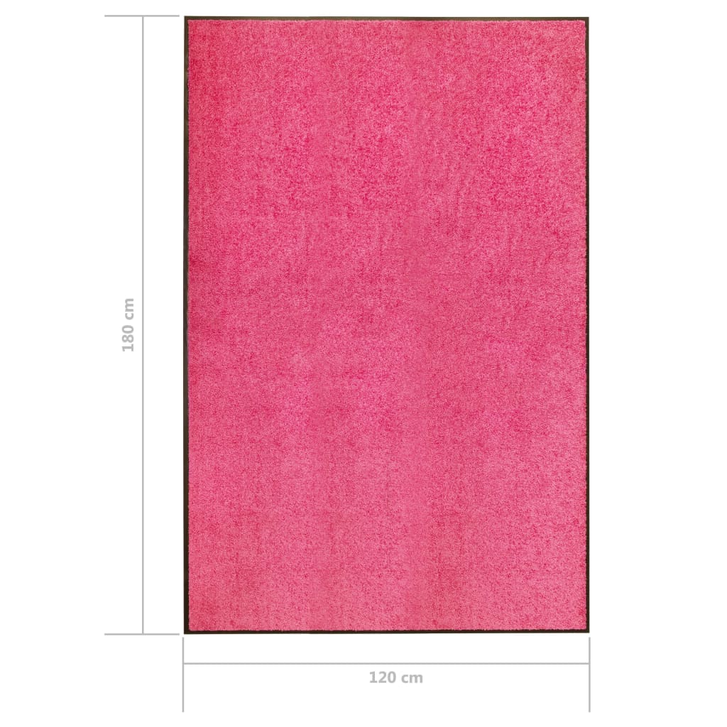 Fußmatte Waschbar Rosa 120x180 cm