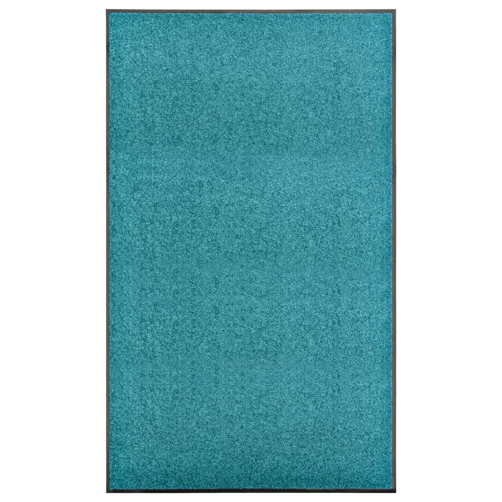 Fußmatte Waschbar Cyan 90x150 cm