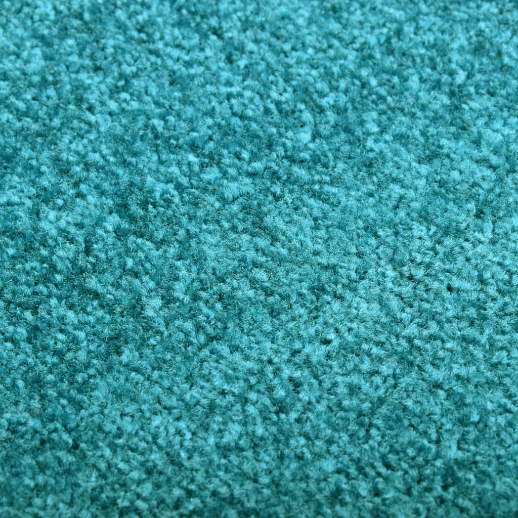 Fußmatte Waschbar Cyan 90x150 cm
