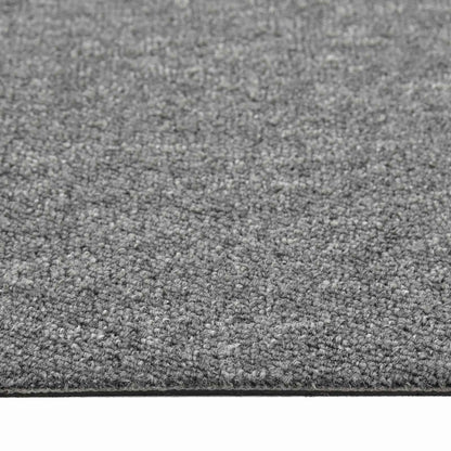 Teppich 20 stk. Grau 50 x 50 cm 100% Polypropylen