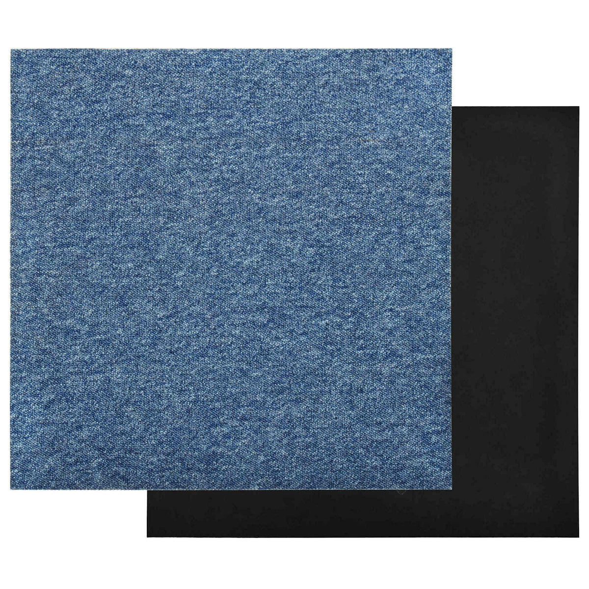 Teppich 20 stk. Blau 50 x 50 cm 100% Polypropylen