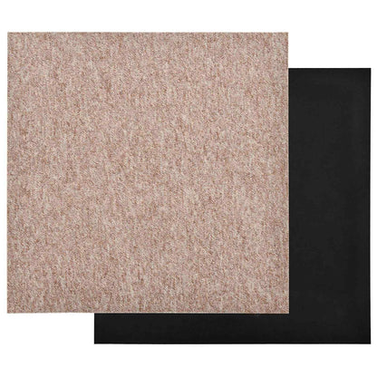 Teppich 20 stk. Beige 50 x 50 cm 100% Polypropylen
