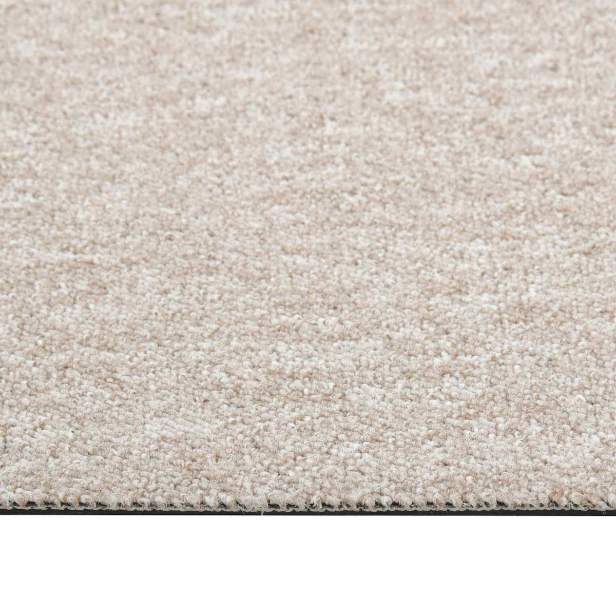 Teppich 20 stk. Hellbeige 50 x 50 cm 100% Polypropylen