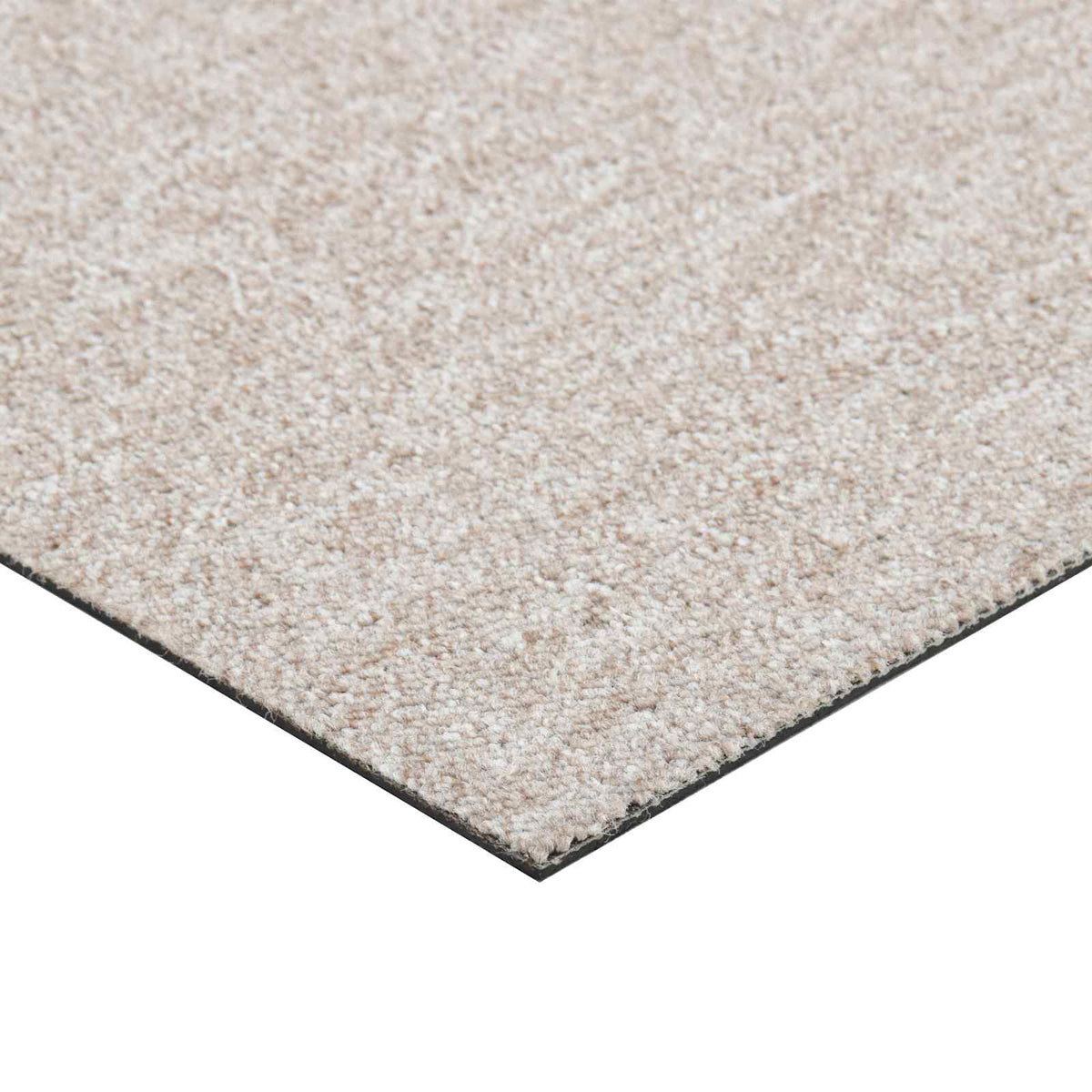 Teppich 20 stk. Hellbeige 50 x 50 cm 100% Polypropylen