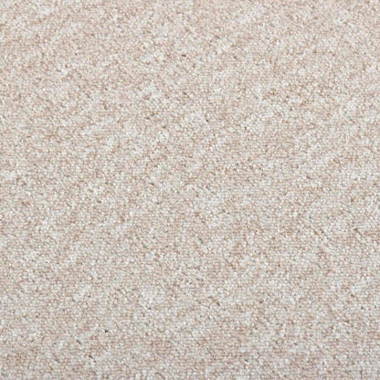 Teppich 20 stk. Hellbeige 50 x 50 cm 100% Polypropylen
