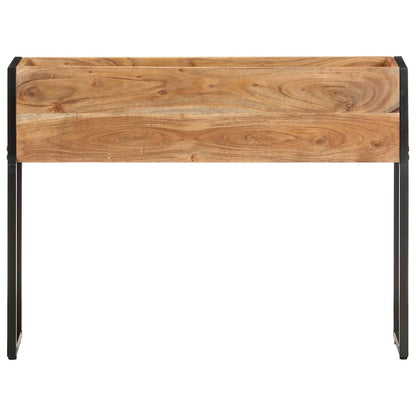 Pflanzkübel 90x20x68 cm Akazie Mangoholz