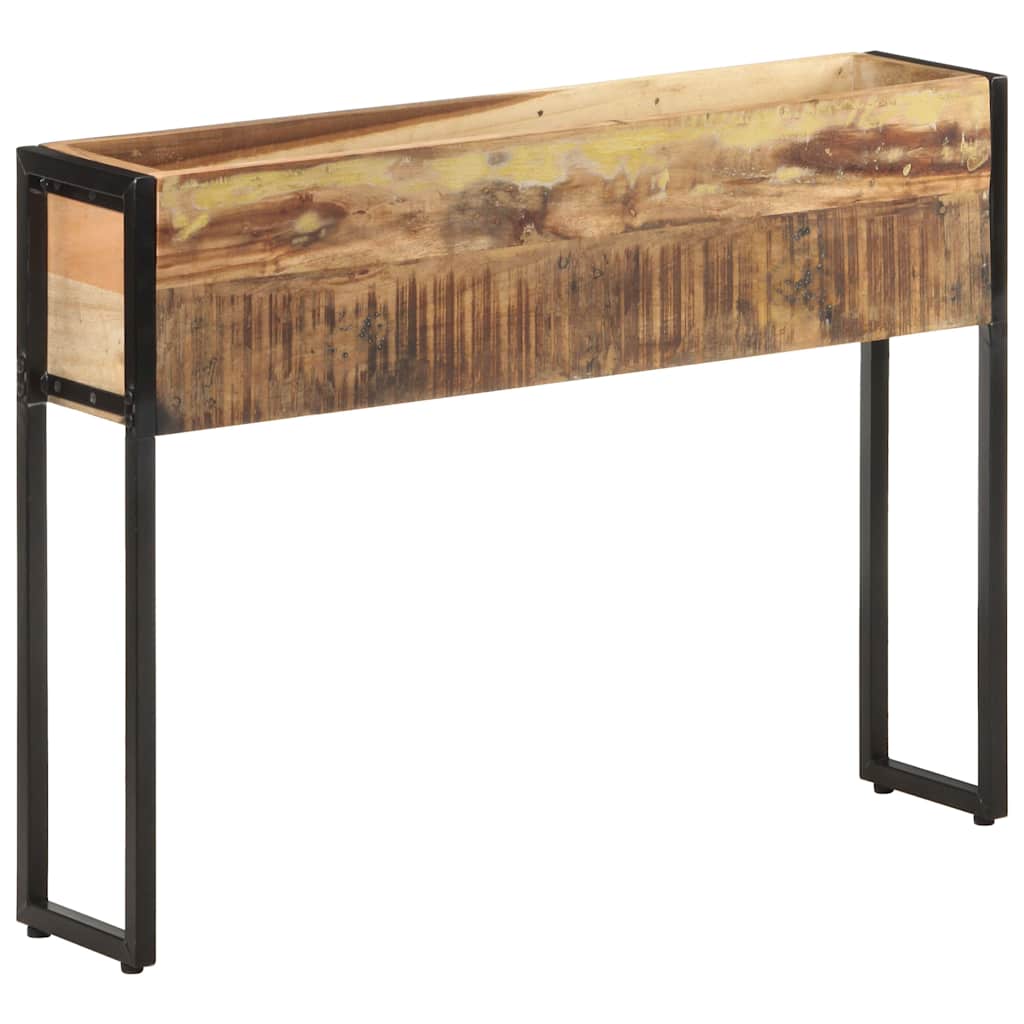 Pflanzkübel 90x20x68 cm Recyceltes Massivholz