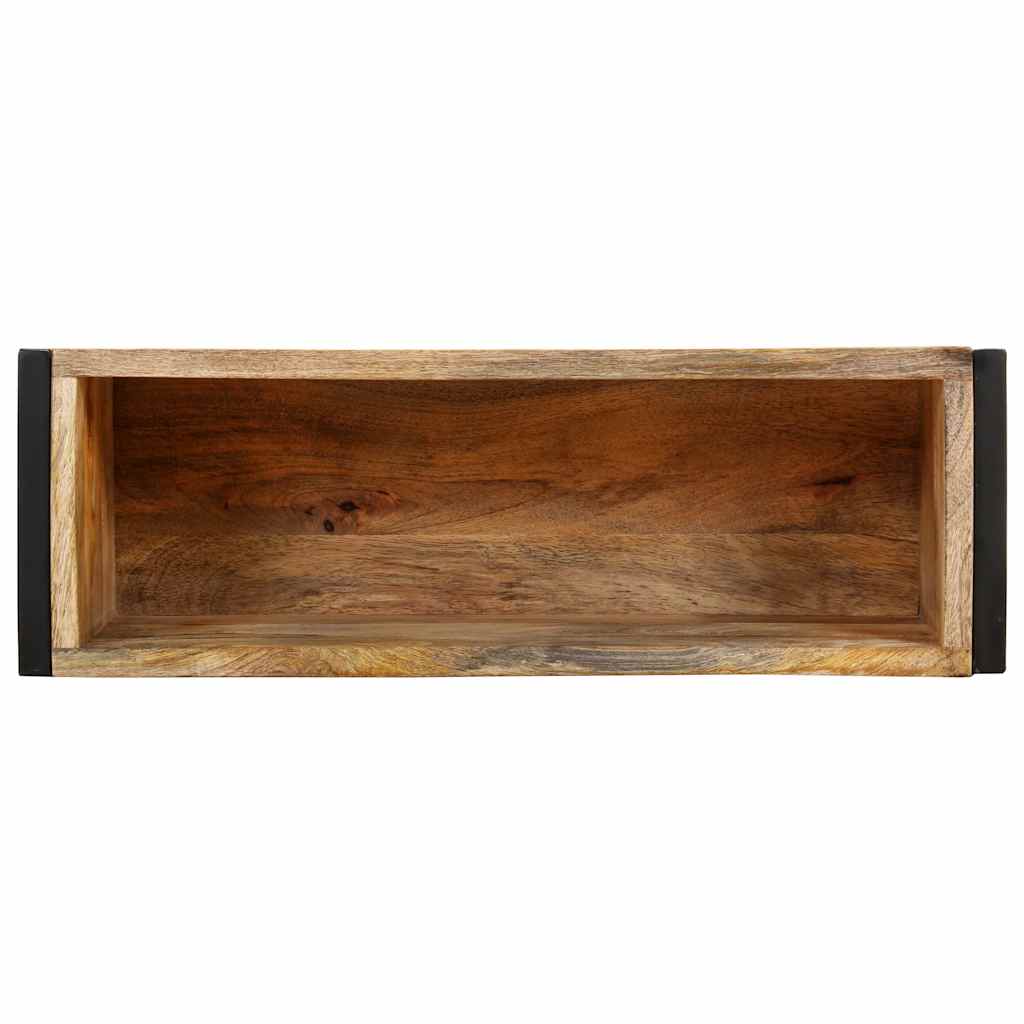 Pflanzkübel 60x20x68 cm Raues Mangoholz
