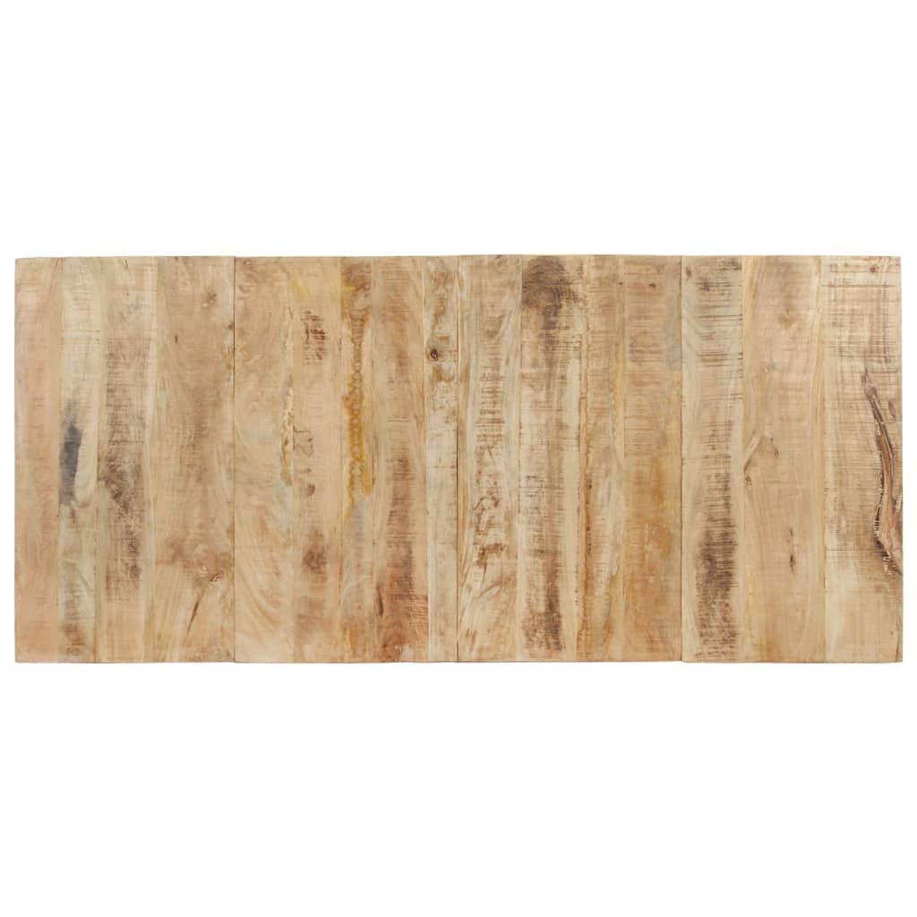 Esstisch 200x90x76 cm Raues Mangoholz