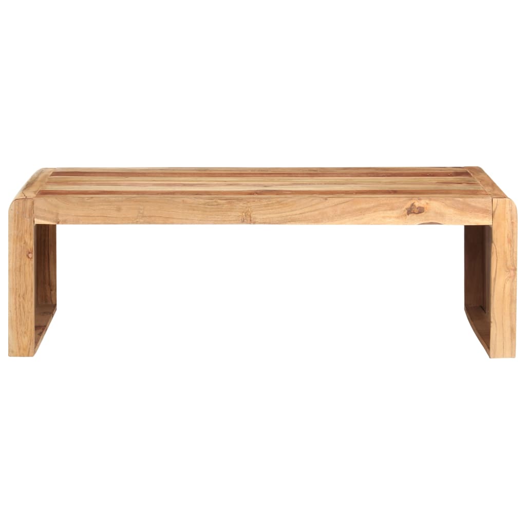 Couchtisch 110x63x35 cm Massivholz Akazie
