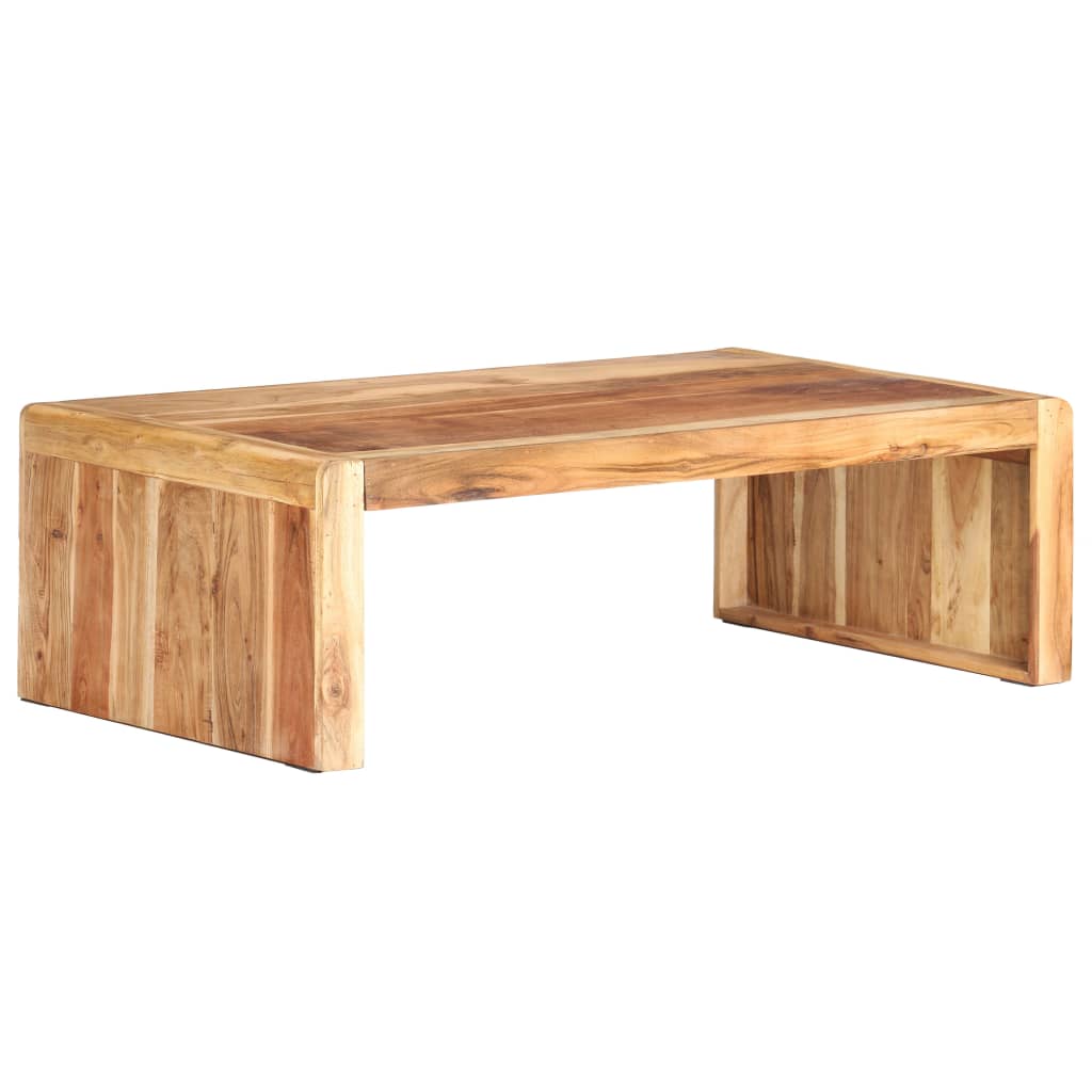 Couchtisch 110x63x35 cm Massivholz Akazie