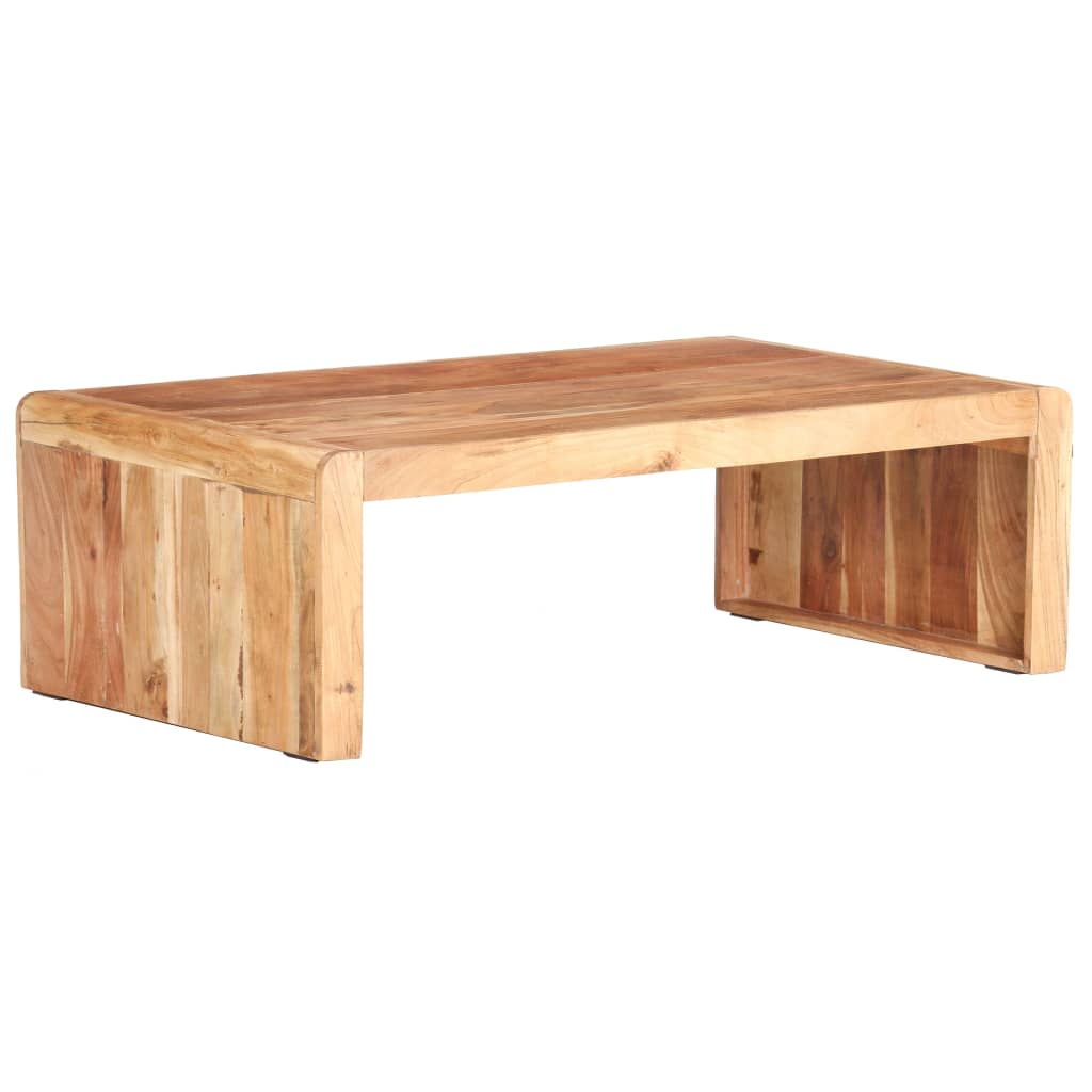 Couchtisch 110x63x35 cm Massivholz Akazie