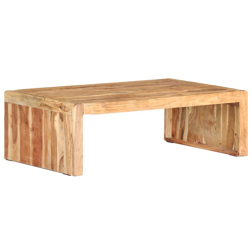 Couchtisch 110x63x35 cm Massivholz Akazie