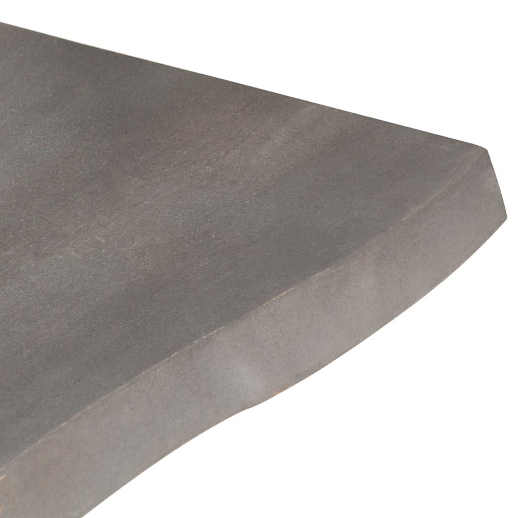 Table basse avec bords en bois d'acacia massif 60x60x40 cm