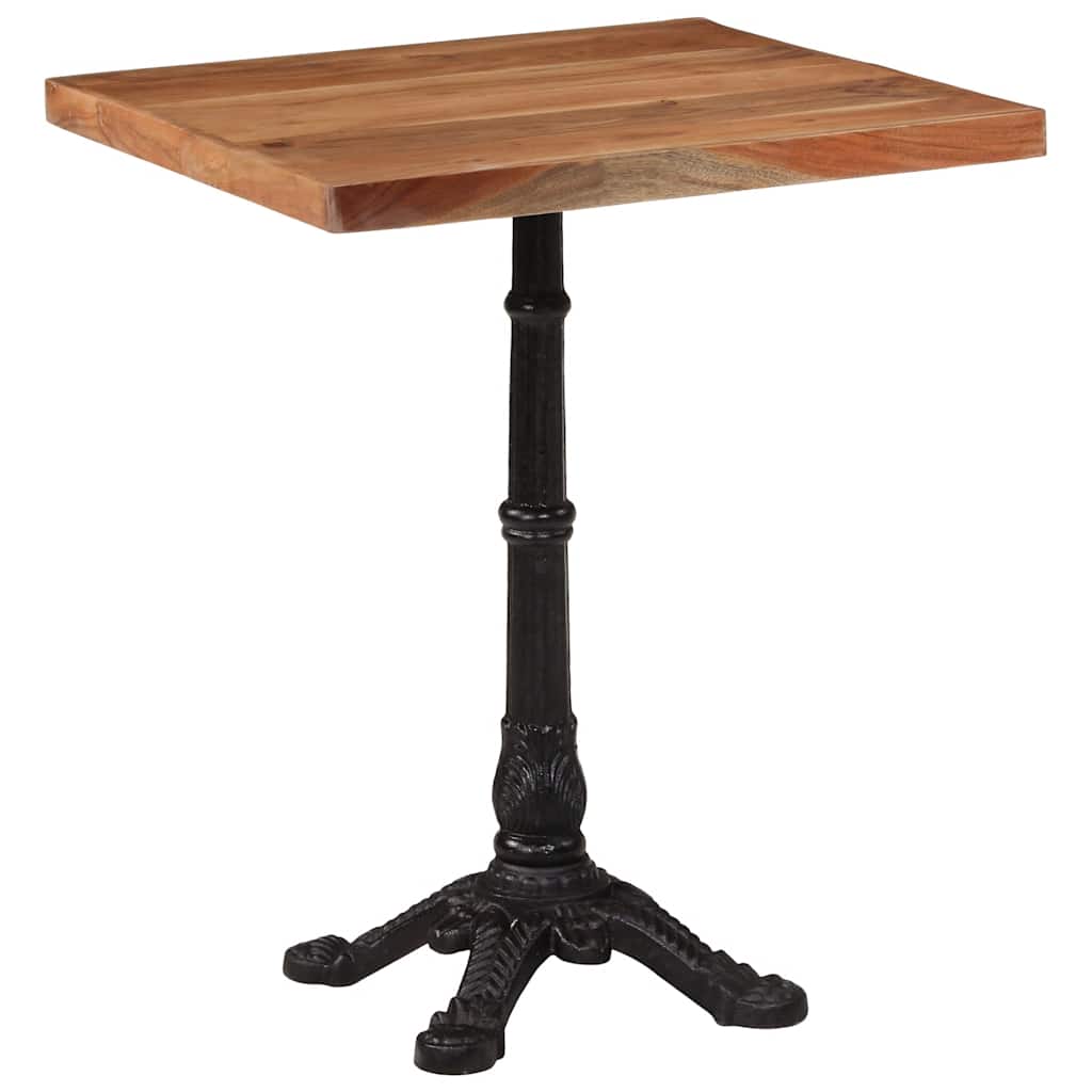 Bistrotisch 60x60x76 cm Akazie Massivholz