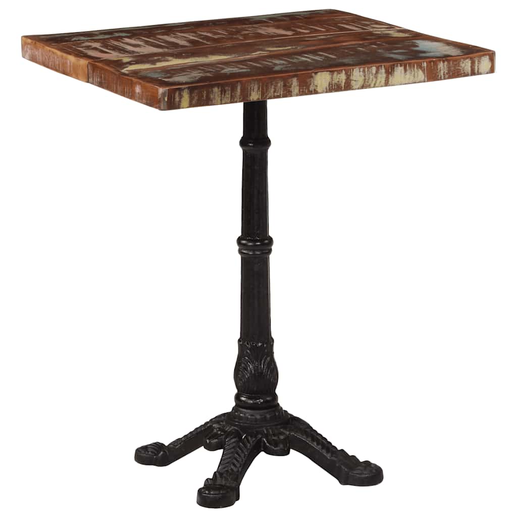 Bistrotisch 60x60x76 cm Altholz Massiv