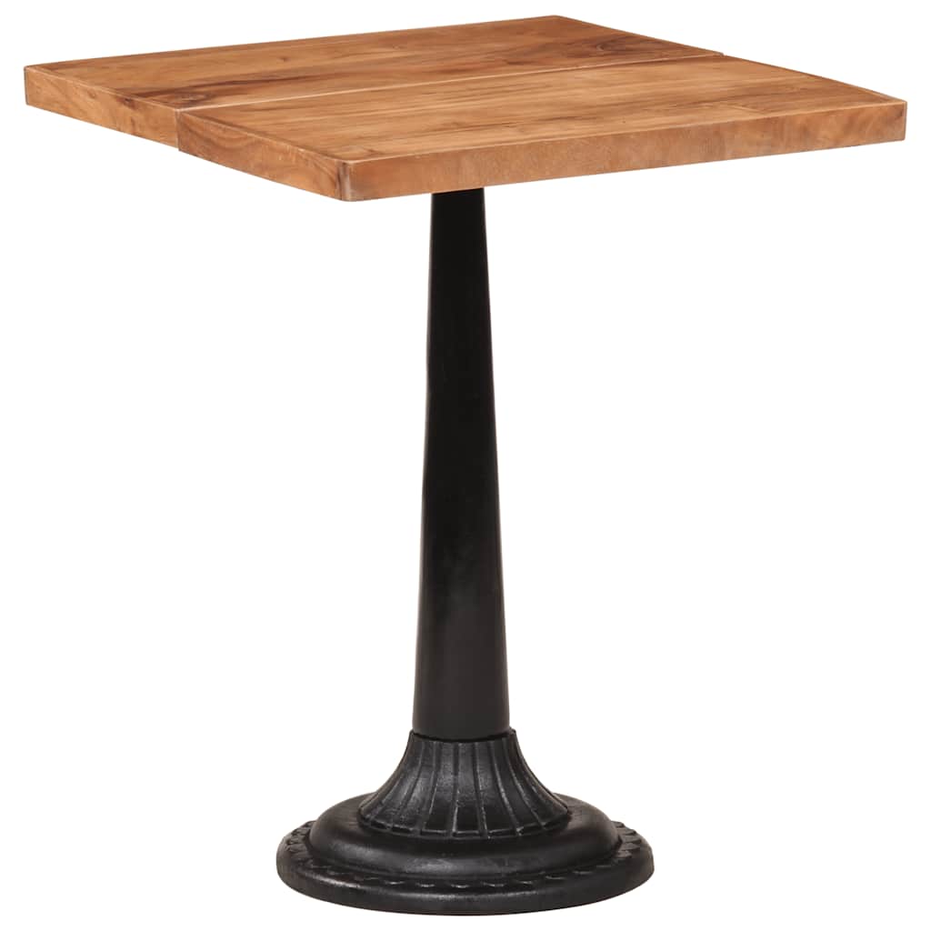 Bistrotisch 60x60x76 cm Akazie Massivholz