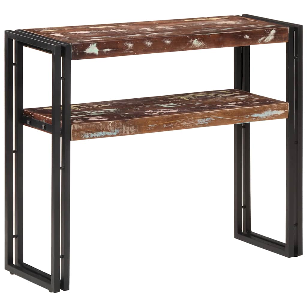 Konsolentisch 90x30x75 cm Altholz Massiv