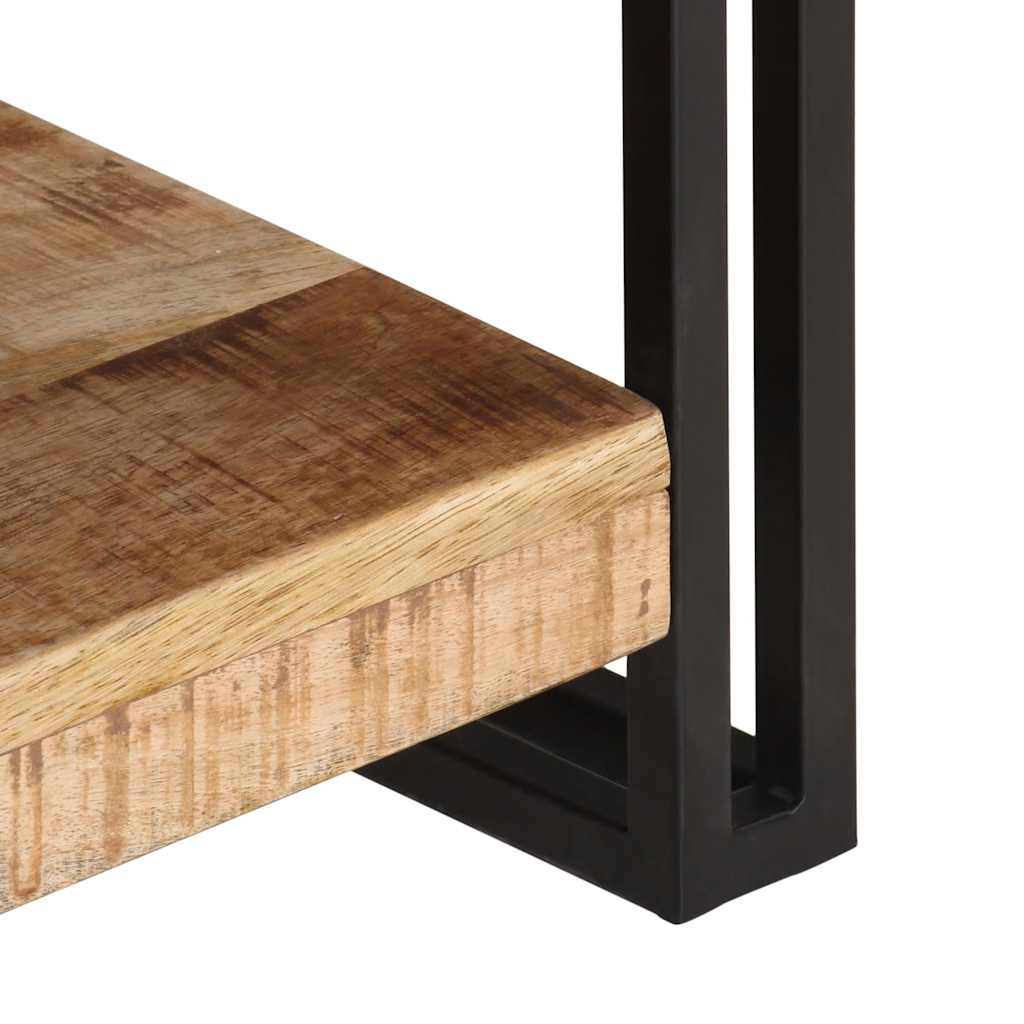 TV-Schrank 120x30x40 cm Raues Mangoholz
