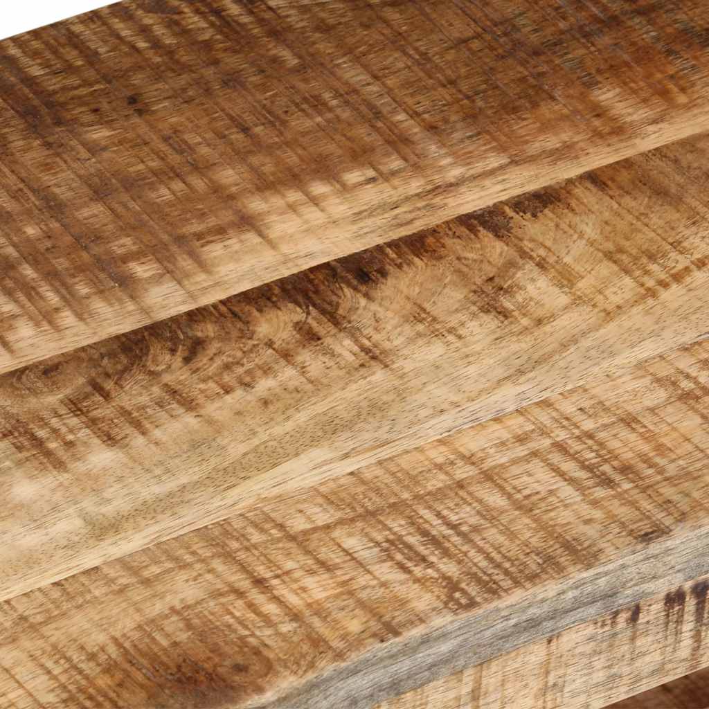 TV-Schrank 120x30x40 cm Raues Mangoholz