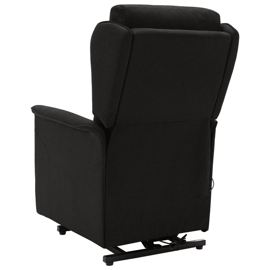 Aufstehsessel Schwarz Stoff