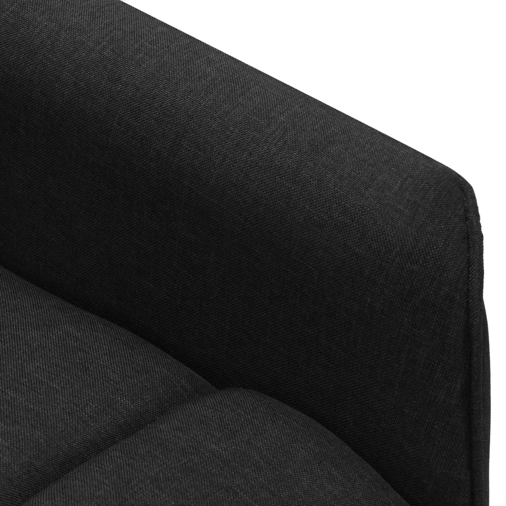 Aufstehsessel Schwarz Stoff